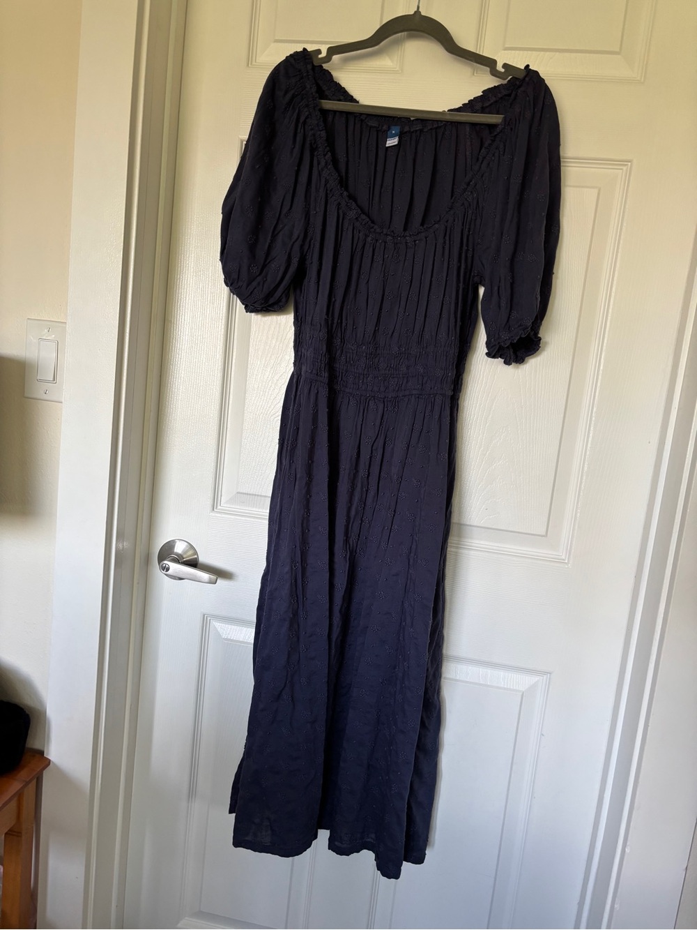 Old Navy Puff-Sleeve Maxi Dress